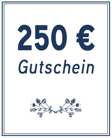 Gutschein 250 €